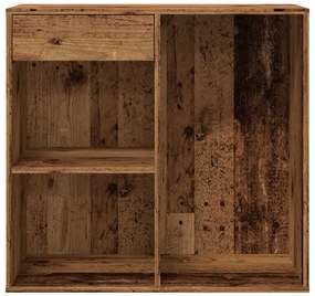 vidaXL Ντουλάπι καλλυντικών Παλιό ξύλο 80x40x75 cm Κατασκευασμένο ξύλο