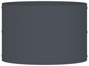 vidaXL Γλάστρα Κήπου Ανθρακί 30 x 30 x 20 cm Ατσάλι