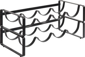 Μπουκαλοθήκη 4 Θέσεων (41.4x20.2x10.2) F-V Black Edition 190239