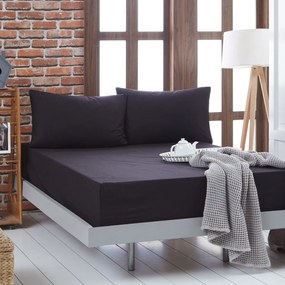 Σεντόνι King size μονόχρωμο Art 1999 265x270 Μαύρο       Beauty Home