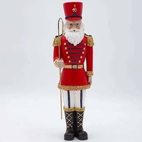 Χριστουγεννιάτικη Διακοσμητική Φιγούρα Στρατηγού 600-47123 28,5cm Red
