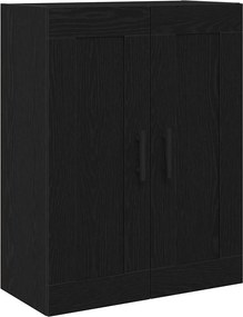 vidaXL Highboard 2 pcs Μαύρη Οξυά 69,5 x 34 x 180 εκ.