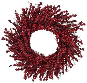 Χριστουγεννιάτικο Στεφάνι Red 031061 60x60cm Red