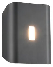 Απλίκα Φωτιστικό Τοίχου LED 7,5W Ανθρακί ΙΡ54 3CCT Santerno 246660342 Trio Lighting-246660342-Ανθρακί 246660342