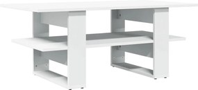 vidaXL Τραπεζάκι Σαλονιού Λευκό 102 x 55 x 42 εκ. από Επεξεργ. Ξύλο