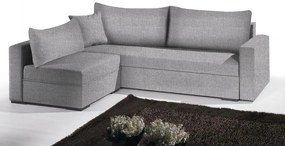 Γωνιακός καναπές Kleio-215φ 160β-Γκρι Anoixto