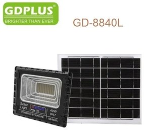 Ηλιακός προβολέας τοίχου με τηλεχειριστήριο 40W GD-8840L GDPLUS – Solar light-z697903-58721