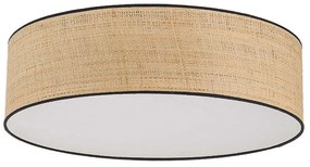 Φωτιστικό Οροφής - Πλαφονιέρα Liberia 4729 4xΕ27 15W Φ60cm 15cm Natural TK Lighting