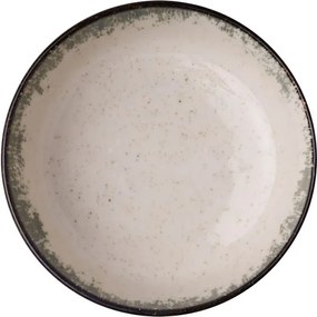 Dinner Set (24 Pieces) Roundy - Brown White
Brown