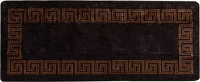 vidaXL Χαλί Runner MARSA Μαύρο 80 x 200 cm Πολυέστερ και PVC