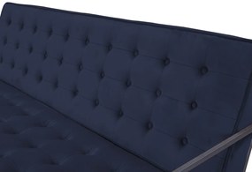 Καναπές Concept 55 194, Μπλε, 172x78x81cm, Ταπισερί, Πόδια: Μεταλλικά