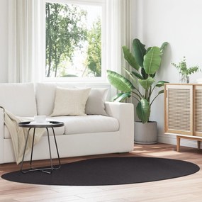 vidaXL Χαλί Μαύρο 140x200 εκ. Πολυεστέρα Αντιολισθητικό