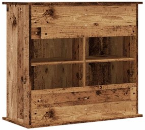 vidaXL Βάση Ενυδρείου Παλιό ξύλο 81 x 36 x 73 εκ. Επεξεργασμένο Ξύλο