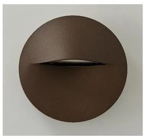 Απλίκα Φωτιστικό Τοίχου LED 3W 4000K 17-04686-4 ΦOS_ME-17-04686-4-Σκουριασμένο 17-04686-4