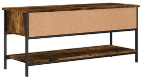 vidaXL Έπιπλο Τηλεόρασης Καπνιστή Δρυς 100x35x45 εκ. Επεξ. Ξύλο