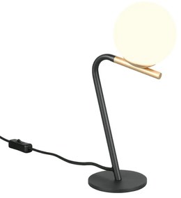 Επιτραπέζιο Φωτιστικό Flaming 568900180 G9 max 10W 14,5x31cm Black-Gold Trio Lighting