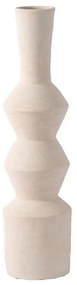 Βάζο κεραμικό λευκό 15x15x60cm