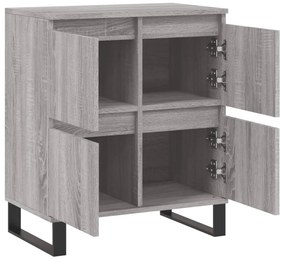 vidaXL Ντουλάπι Γκρι Sonoma 60x35x70 εκ. από Επεξεργασμένο Ξύλο