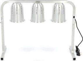 Heating Lamp - 3 Lamps - incl 3 Lamps and 1 x 2/1 GN Container