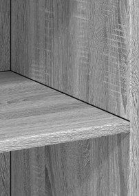 vidaXL Ντουλάπι Γκρι Sonoma 70x41x185 εκ. Επεξεργασμένο Ξύλο