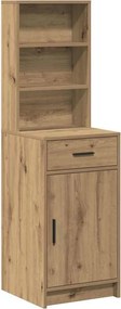 vidaXL Highboard Artisan Oak 41 x 40 x 135 εκ Επεξεργασμένο ξύλο