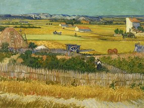 Αναπαραγωγή The Harvest (Vintage Autumn Landscape) - Vincent van Gogh