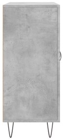 vidaXL Ντουλάπι Γκρι Σκυροδέματος 90x34x80 εκ. Επεξεργασμένο Ξύλο