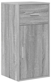 vidaXL Γωνιακό Γραφείο Γκρι Sonoma 102x88x75 cm Φτιαγμένο Ξύλο