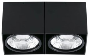 Φωτιστικό Οροφής - Spot Tecto 2xG53 AR111 max 15W Black Faro Barcelona