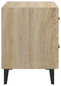 vidaXL Κομοδίνο Sonoma Δρυς 40 x 35 x 47,5 εκ.