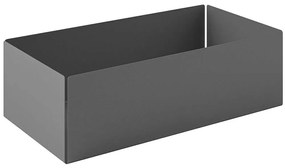 Θήκη Οργάνωσης 119-163 25x13x7,5cm Matt Concrete Grey Pam&Co Stainless Steel