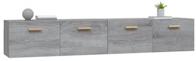vidaXL Ντουλάπια Τοίχου 2 τεμ. Sonoma 100x36,5x35 εκ. Επεξ. Ξύλο