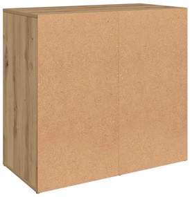 vidaXL Ντουλάπι καλλυντικών Artisan Oak 80x40x75cm Κατασκευασμένο ξύλο