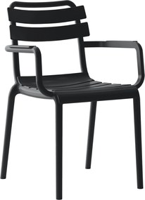 ΠΟΛΥΘΡΟΝΑ ΠΟΛΥΠΡΟΠΥΛΕΝΙΟΥ PHILLY HM6123.02 ΜΑΥΡΟ 58.5x49x83.5Υεκ.