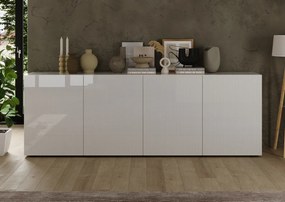 Έπιπλο Τηλεόρασης Ανθρακί Οξειδωμένο 121x43x57