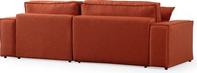 Corner Sofa-Bed Pırlo Corner Right - Orange Orange