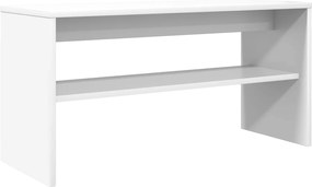 vidaXL Ντουλάπι TV Λευκό 80 x 30 x 40 εκ Επεξεργασμένο ξύλο