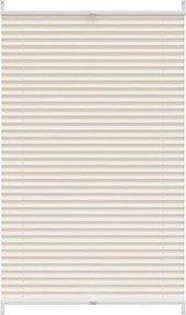Πλισέ ρόλερ σκίασης 70x125cm Κρεμ