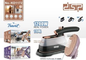 Ατμοσίδερο ταξιδιού mini - KD1172 - Grey - DSP - 617130