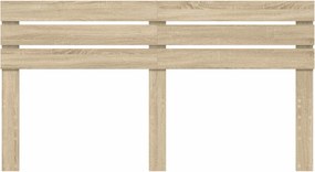 vidaXL Κεφαλάρι Δρύς Sonoma Επεξεργασμένο ξύλο