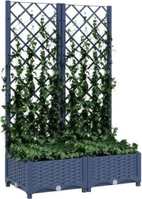 vidaXL Κήπος Μπλε Γκρι 80 x 40 x 121,5 cm