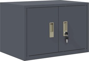 vidaXL Ντουλάπι αποθήκευσης Ανθρακί 60 x 40 x 40 εκ. Ατσάλι