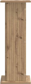vidaXL Βάση φυτών 2 τεμ. Artisan Δρυς 30,5 x 30 x 80,5 εκ