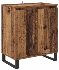 vidaXL Πλαϊνό γραφείο Παλιό Ξύλο 60 x 35 x 70 cm Επεξεργασμένο ξύλο