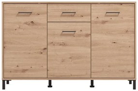 Κομότα - Μπουφές Vienne 3K1F Artisan 138x40x90 εκ. 138x40x90 εκ.