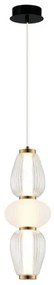 Κρεμαστό Φωτιστικό Οροφής LED 17W IP20 3000K Shiny 4303900 Viokef-4303900-Λευκό 4303900