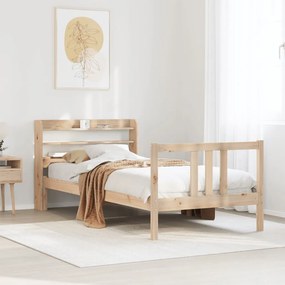 vidaXL Πλαίσιο Κρεβατιού Κεφαλάρι 75x190εκ. Μασίφ Πεύκο