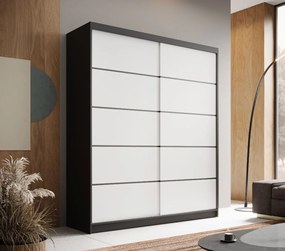 Ντουλάπα Verano 180 συρόμενη -Mauro-Leuko