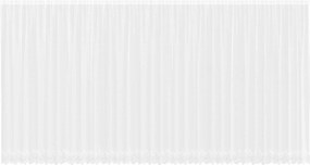 vidaXL Κουρτίνα Δαντέλας με κουρτίνες Λευκό 300 x 900 cm Πολυεστέρας