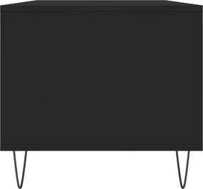 vidaXL Τραπεζάκι Σαλονιού Μαύρο 90x49x45 εκ. Επεξεργασμένο Ξύλο